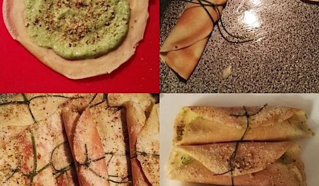 crespelle alla crema di zucchine