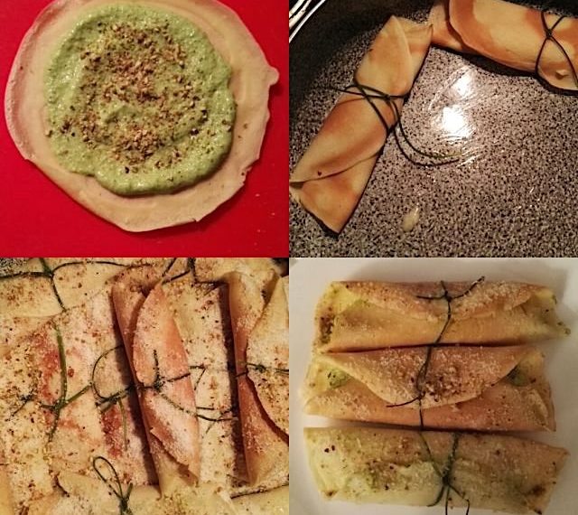 crespelle alla crema di zucchine