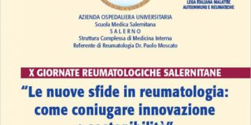 X GIORNATE REUMATOLOGICHE SALERNITANE, 3-4-5 ottobre 2019, Salerno